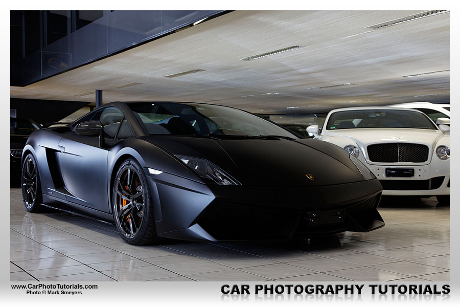 The original OOC shot take inside the Lamborghini Affolter showroom in Switzerland.